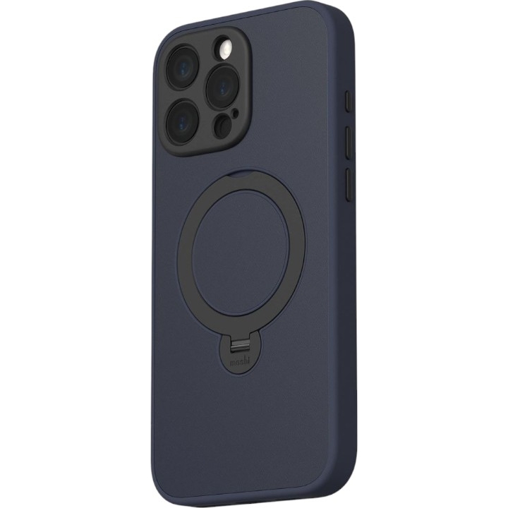 Etui Moshi Kameleon do MagSafe z funkcją podstawki do Apple iPhone 16 Pro Max, granatowe